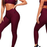 Booty lift scrunch textured leggings - anti cellulite