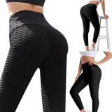 Booty lift scrunch textured leggings - anti cellulite