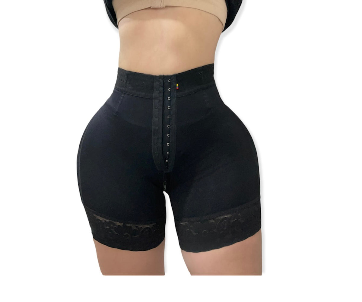 New!! High Rise butt lift shorts - Reloj de Arena - Black – Fit