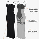 Maxi Built-In Shapewear Lounge Dress