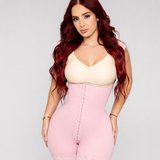 Blush Pink Perfect Curve Sculpt Faja – Thigh to Waist Hourglass Control (Pre-Order)