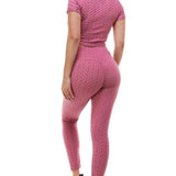 Honeycomb scrunch booty 2 PCs Set